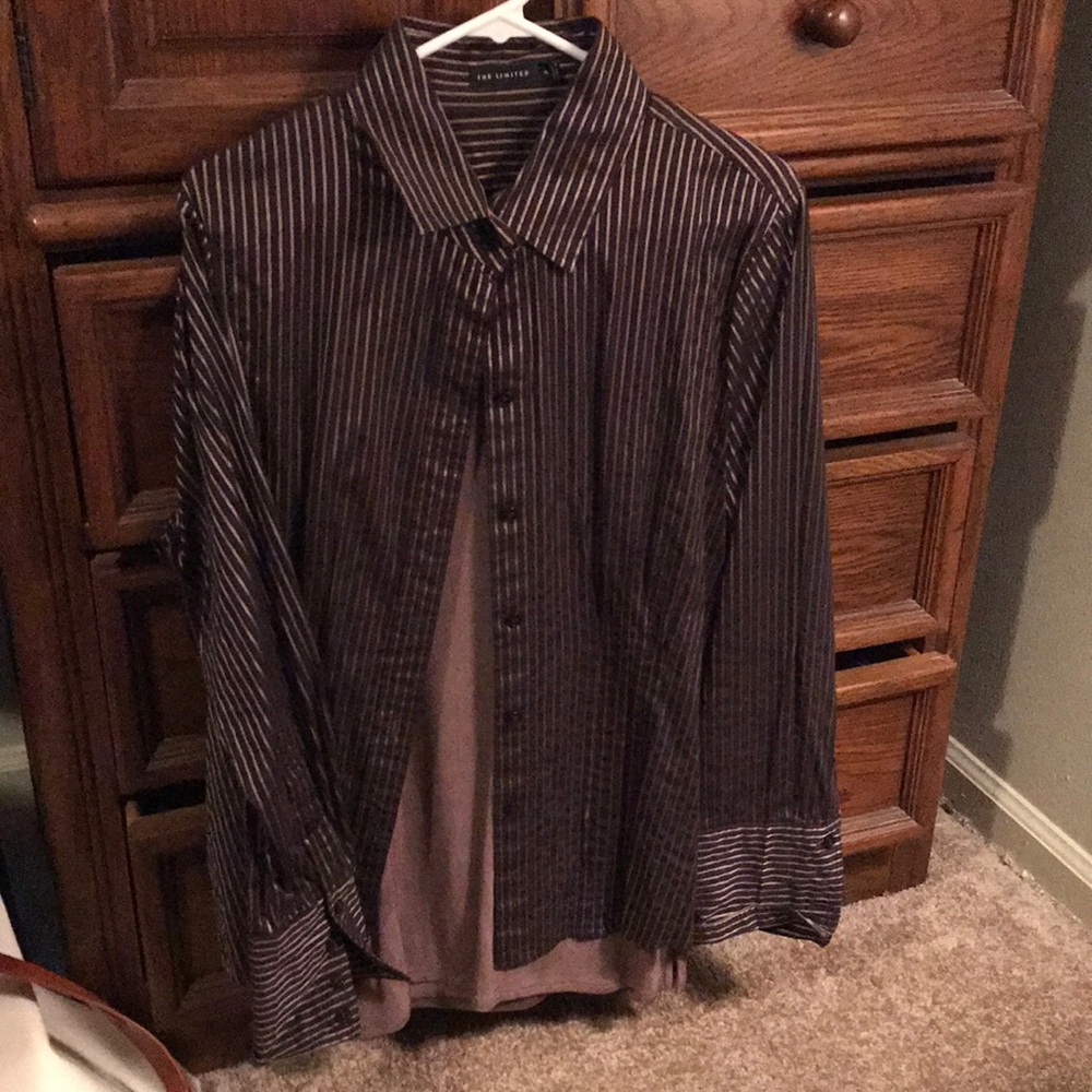 Limited brand button up blouse